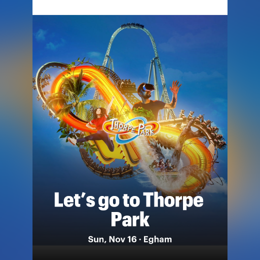 Let’s go to Thorpe Park, Thorpe, United Kingdom, Aug 6 2022